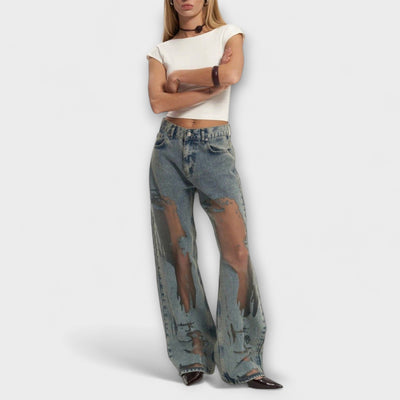 Rayne - Trixie Vibrant Blue Denim Jeans