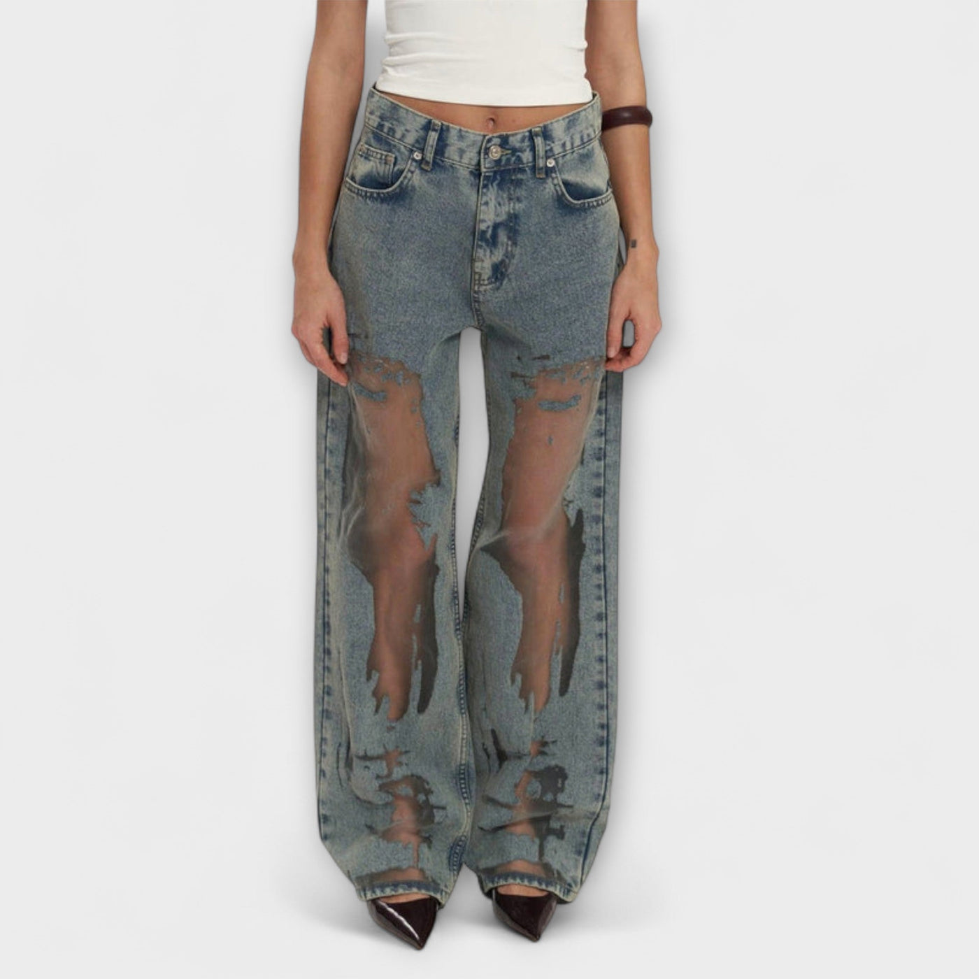 Rayne - Trixie Vibrant Blue Denim Jeans