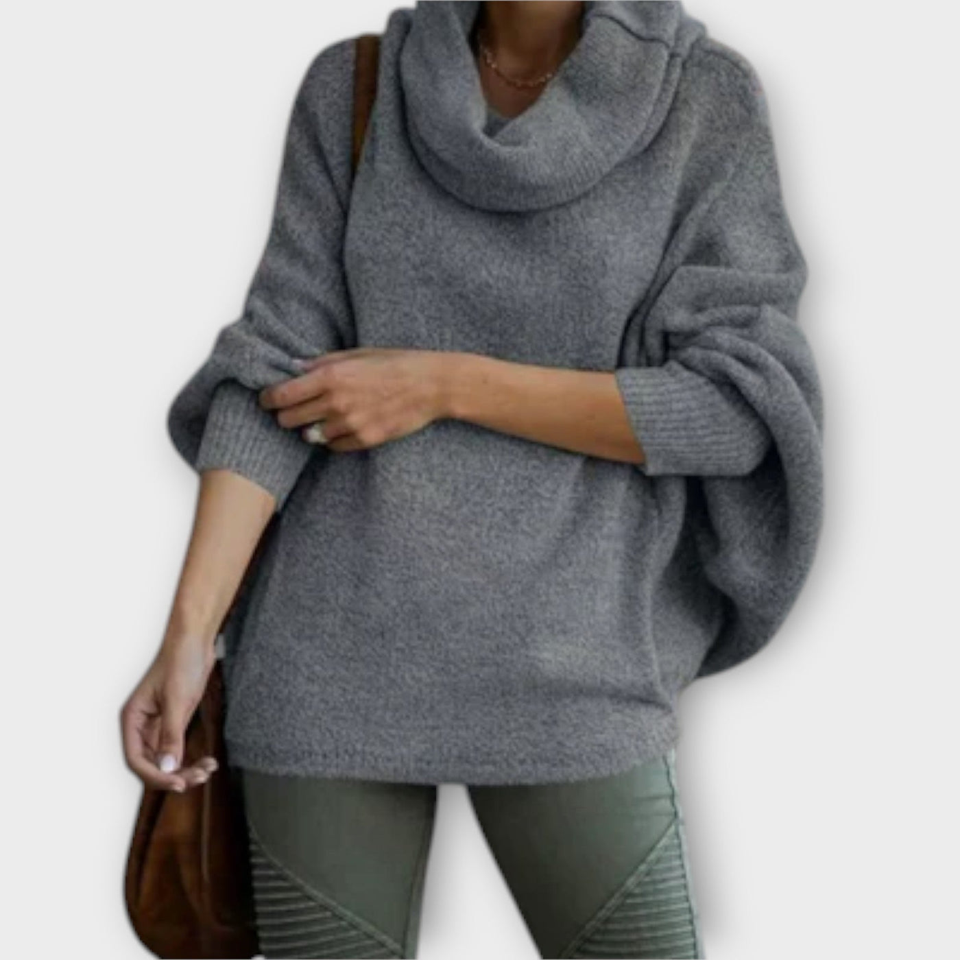 Ulrike - Stylish Women's Turtle Print Sweater