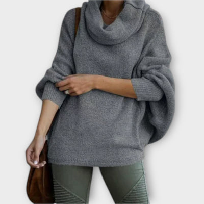 Ulrike - Stylish Women's Turtle Print Sweater