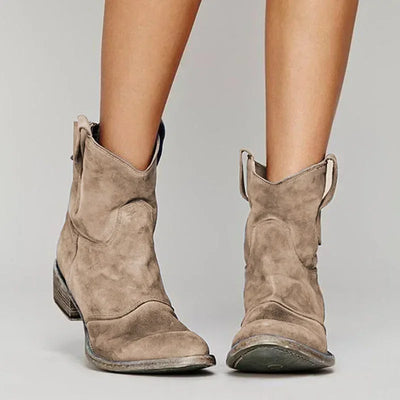 EMILY | VINTAGE ANKLE BOOTS