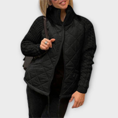Valerie - Elegant High-Collar Coat