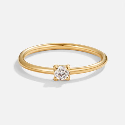 Gold Rings Featuring Birthstones