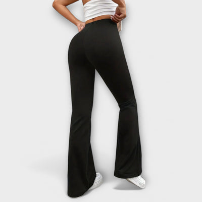 Serena - Flared Leg Loose Trousers