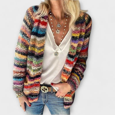 Birgitte - Vibrant and Joyful Cardigan