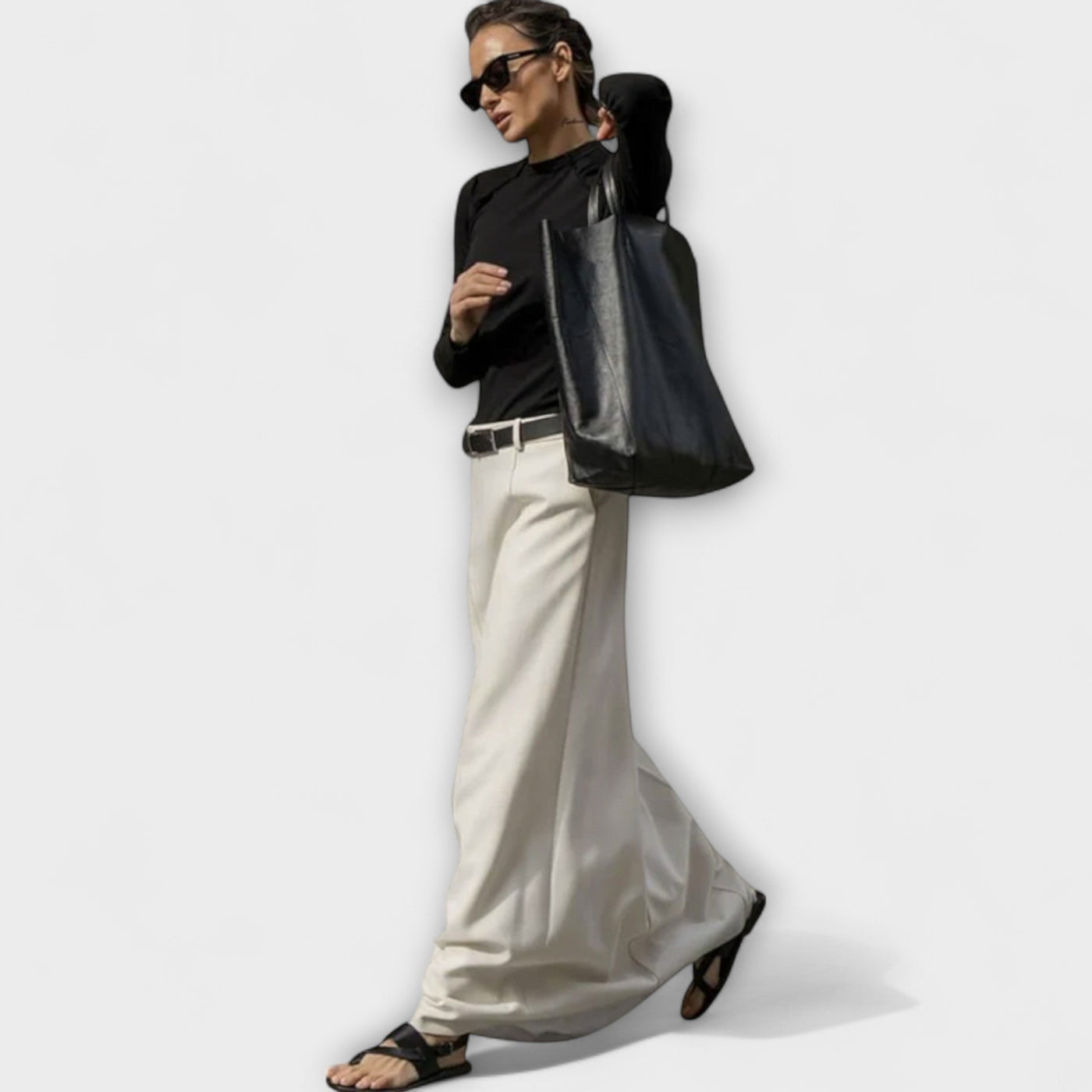Emma - Modern H-Line Skirt with Urban Flair