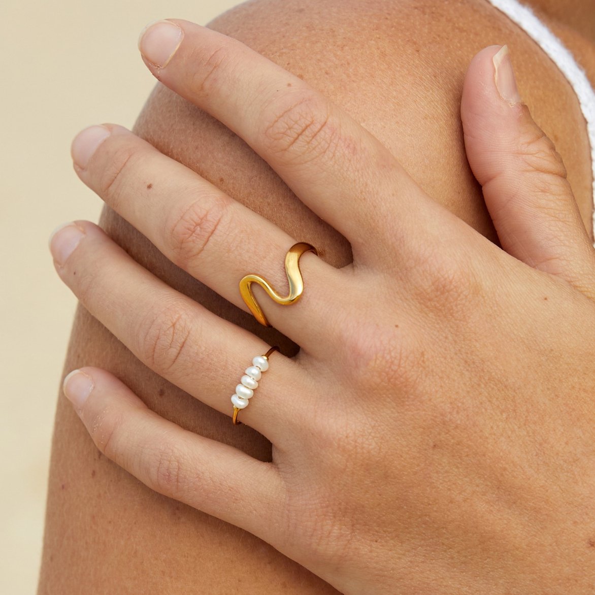 Grace - Elegant Freshwater Pearl Ring