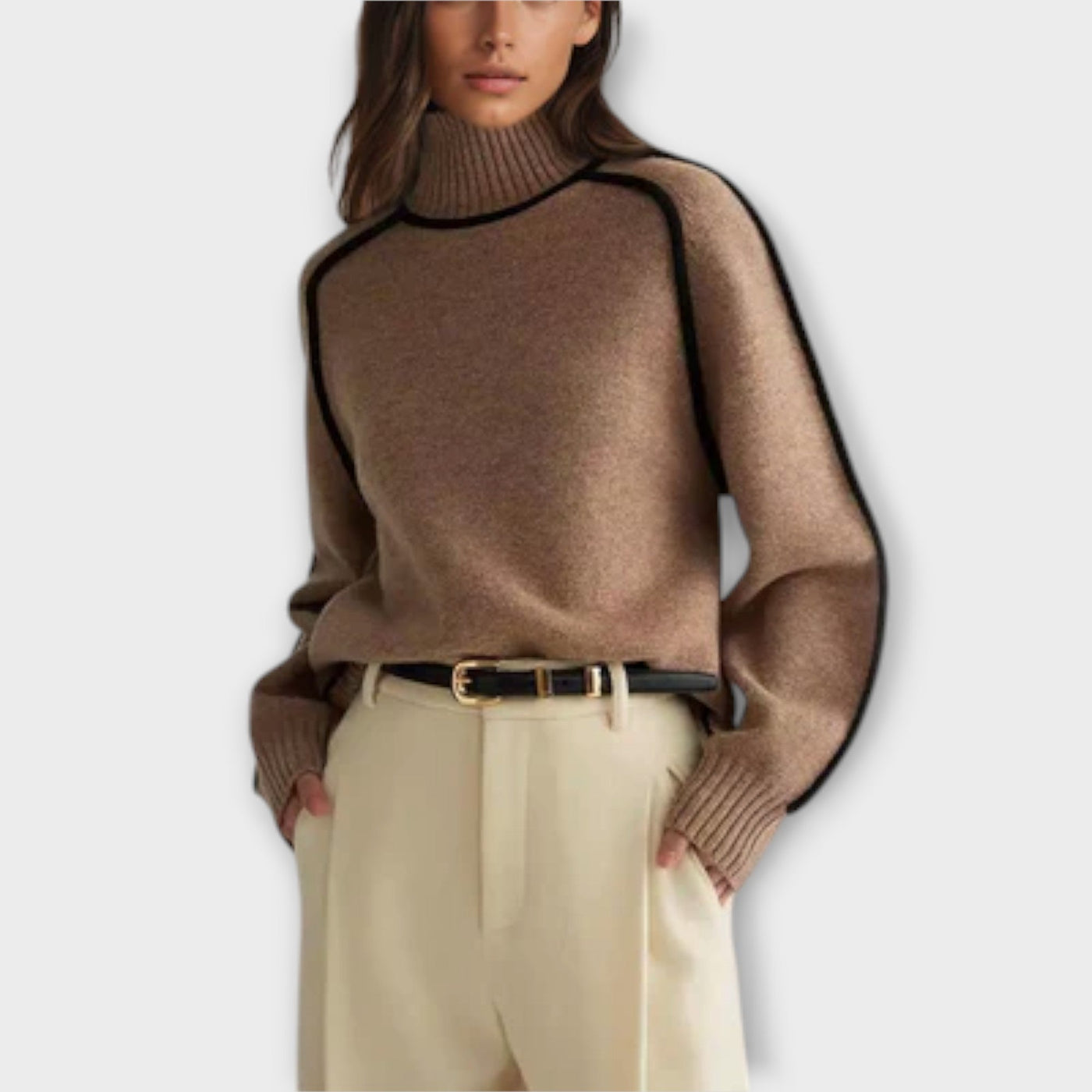 Emilie - Luxuriously Soft Roll Neck Sweater