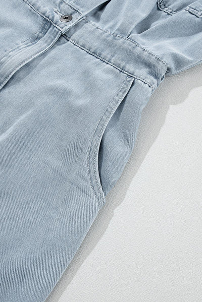 Brygida - Elegant Denim Dress