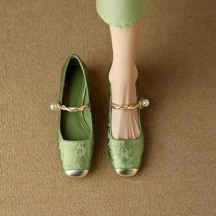 Mestelle Leather Mary Jane