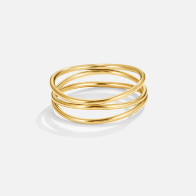 Endless Loop - Gold Ring