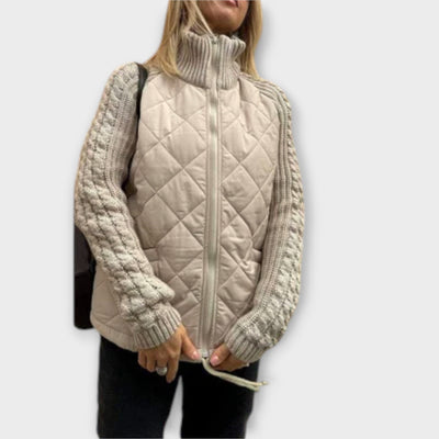 Valerie - Elegant High-Collar Coat