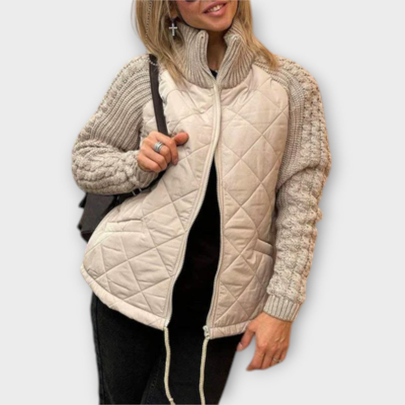 Valerie - Elegant High-Collar Coat