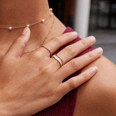 Hope - Stacked Ring