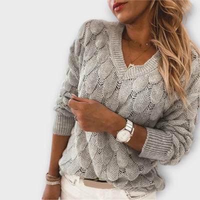 Noemier - V-Neck Sweater