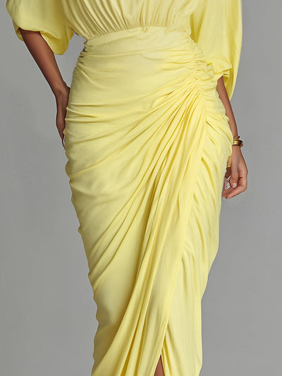 Bright Yellow Maxi Dress - Comfortable and Stylish