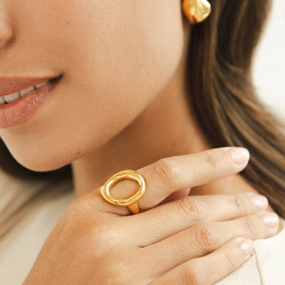Vina Liquid Gold Ring
