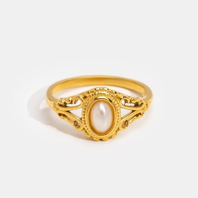 Royal Vintage Pearl Statement Ring